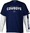 Dallas Cowboys Navy/White Gameday 3 in 1 Tee Combo