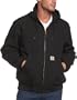Carhartt Men's Thermal Lined Duck Active Jacket,  Black,  Large Regular