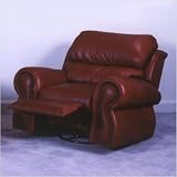 Kathy Ireland Home by Omnia Cordova Leather Recliner