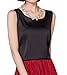 Qunson Women's Comfy Slolid Sleeveless Silky Camisole Tank Tops