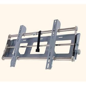 CHEETAH MOUNTS PROFESSIONAL DUAL CROSSBAR PLASMA LCD TV TILT WALL MOUNT FOR 32-60" DISPLAYS SILVER