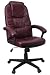 Search : Executive Swivel Chair with Top Grain Burgundy Leather [BT-983-BG-GG]