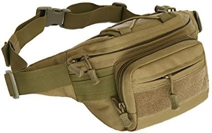 KOU KOU Big Size Outdoor Tactical Waist Pack (Coyote)