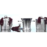 SET OF 3 COVERED SCENTED VOTIVES