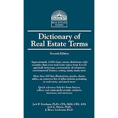 【クリックで詳細表示】Dictionary of Real Estate Terms (Barron’s Business Dictionaries) [Vinyl Bound]