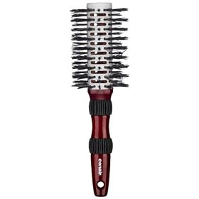 Conair Mega Ceramic Vented Round Boar-Bristle Hair Brush - Large