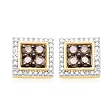 Champagne Diamond Earrings