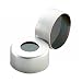 Wheaton 224235-01 Natural E-Z Aluminum Seal with 0.002 PTFE/0.037 Gray Butyl Liner, 11mm OD, For 12mm x 32mm Crimp Top Vials (Case of 1000)