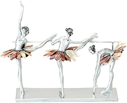 Urban Designs Three Ballet Dancers Polyresin Decorative Figurine