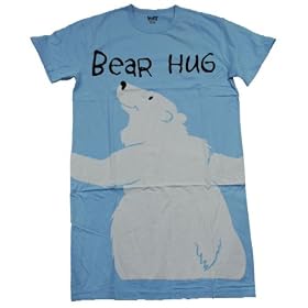 Bear Hug Polar Bear Nightshirt Lazy One Apparel