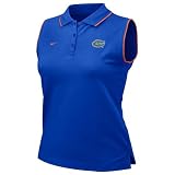 Nike Florida Gators Royal Blue Ladies Sleeveless Polo