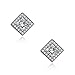 Stud Earrings Jewelry 18k White Gold Plated Fashion Jewelry Sets for Women