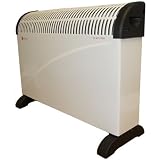 2kw Convector Heater with TURBO Fan for Instant heat + 24hr Timer + Thermostat - Choice of 3 Heat Settings + Turbo Fan Can Be Used On Hot Days To Blast Cool Air
