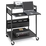 Bretford ECILS1FF-BK NB Data Projector Cart with CFPS