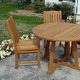 FFL Teak Sidechair - MECDS