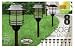 Naturally Solar: 8PC Solar Pathway Lights - Bronze