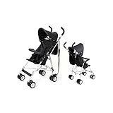 [Well Born] 超軽量 赤ちゃん ベビーカー 2.9kg Ultra Light Baby Stroller 2.9kg (海外直送品) (Black)