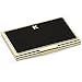 Kate Spade New York Initial Business Card Holders, K, Black