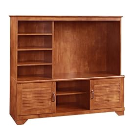 Brushed Maple Colony Entertainment Center