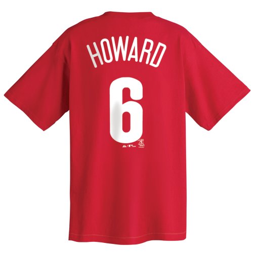Childrens Toyshop  Sporting Goods : Ryan Howard Philadelphia Phillies Youth Name and Number Tee