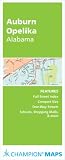 Rand McNally Champion Map Auburn/Opelika, Alabama