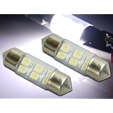 6連★高輝度LEDルームランプホワイト2個T10X31mm SMD as162-2