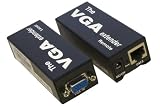SVGA VGA Over CAT5 CAT5E Ethernet Cable Extender - 80M 80 Metre