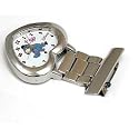 Disney MC1724 Heart Shaped Eeyore Nurses Fob Watch Presented in a Winne The Pooh Money Box Tin