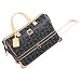 Diane Von Furstenberg Signature Seven Wheeled City Bag (Black/Grey)