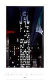 Radiator Building-Night New York-1927 By Georgia O'keeffe. ART PRINT Size: 24 x 38 Inches