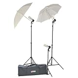 ePhoto Studio Continuous Light Umbrella Kit Photography Fluorescent Photo Digital Video Lighting KIT by ePhoto INC Uls303