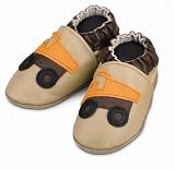 Robeez Truck Sand Soft Sole Baby Shoes 6-12 months -- Free Baby Lullaby CD when you buy two or more pairs of Robeez!!