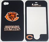 Licensed Chicago Bears football logo Apple iPhone 4 4g Faceplate Hard Cell Protector Case Housing Cover Snap On NEW !!