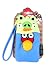 Blue Angry Bird and Green Pig Leather Pouch Case for iPhone 2g, 3g/3gs, 4/4g, iTouch 4, iTouch 2 and 3 Universal Phone case, Angry Birds case