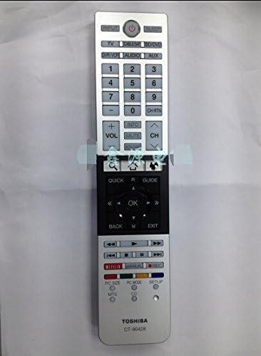 Remote Control CT-90428 for Models Toshiba TV 39L4300U, 50L4300U, 50L7300U, 58L7300U and 65L7300U