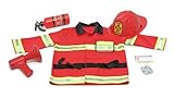 Melissa & Doug Fire Chief Role Play Costume Set