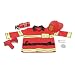 Melissa & Doug Fire Chief Role Play Costume Set