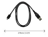 CCM® Extra Long 6.5 ft USB DataSync and Charging Cable For Blackberry Torc ....