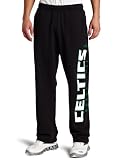 NBA Men's Boston Celtics Reloaded Fleece Pant (Black, X-Large)