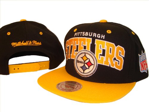 Pittsburgh Steelers Mitchell & Ness Adjustable Snap Back Baseball Cap Hat