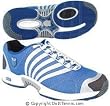 K-Swiss Men's Ascendor SLT (Blue/Platinum) Tennis Shoes, Available in Sizes 6.5 thru 14
