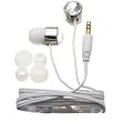 Nemo Digital NF65541-C Crystal Stud Earbud (Clear with White Wires)