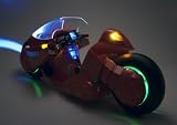 Bandai Akira Kaneda's Bike Die-Cast 1/6 Scale Replica