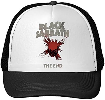 Black Sabbath The End Poster Adjustable Trucker Sun Mesh Cap Hat For Men Women