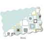 Boppy Boxy Signature Slipcover - Blue