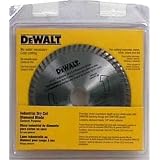 DEWALT DW4701 Industrial 4-1/2-Inch Dry or Wet Cutting Continuous Rim Diamond Saw Blade with 7/8-Inch Arbor