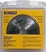 DEWALT DW4701 Industrial 4-1/2-Inch Dry or Wet Cutting Continuous Rim Diamond Saw Blade with 7/8-Inch Arbor