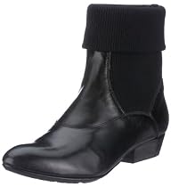 Betty Blue Betty Blue leather boot 158816, Damen Stiefel, schwarz, (black 2)