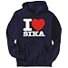 Hoodie Mens Navy Blue 