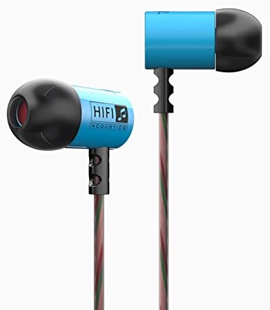 GranVela® In-Ear Headphones ED3M High Definition Earphones (Blue)